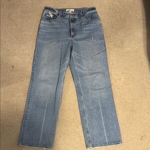 Abercrombie & Fitch High Rise Blue Jeans
